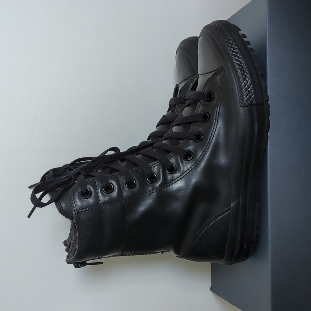 Converse Black Rubber Boot